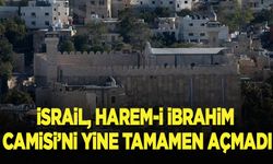 İsrail,  Harem-i İbrahim Camisi'ni yine tamamen açmadı