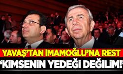Mansur Yavaş'tan İmamoğlu'na rest: Yedek değilim!