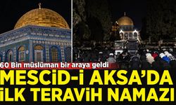 Mescid-i Aksa'da ilk teravih namazı