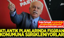 Doğu Perinçek'ten protestolara ilişkin uyarı:  Atlantik planlarında figüran konumuna sürükleniyorlar
