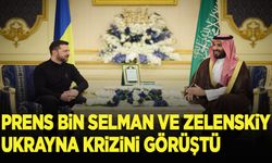 Prens bin Selman, Ukrayna Devlet Başkanı Zelenskiy ile görüştü