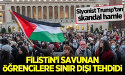 Siyonist Trump, Filistin'i savunan öğrencilere sınır dışı etmekle tehdit etti