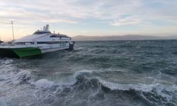 Bursa Deniz Otobüslerinin 8 seferi fırtına nedeniyle iptal edildi