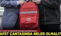 İstanbul depremi, afet çantasının önemini hatırlattı