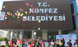 Gazze'deki katliama çocuklar bile sessiz kalmadı!