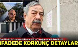 Eski Meclis başkanvekili Fehmi Işıklar'ın oğlu annesini öldürdü! İfadede korkunç detaylar
