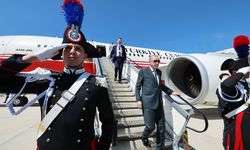 Cumhurbaşkanı Erdoğan, İtalya'ya vardı