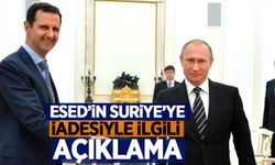 Esed'in iadesiyle ilgili Putin'den son dakika açıklaması