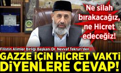 Dr. Nevvaf Tekruri'den silah bırakma çağrısına cevap