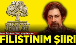 Okan Bayülgen'den duygulandıran 'Filistinim' şiiri