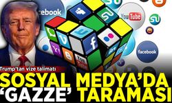 Gazze'ye gidenlere ABD vizesi verilmeyecek! Trump'tan 'vize' talimatı! Sosyal medyada 'Gazze' taraması!