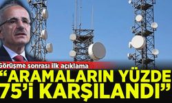 Bakan Uraloğlu GSM operatörleriyle görüşme sonrası rakamlarla açıkladı