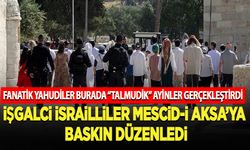 İşgalci İsraillilerden Mescid-i Aksa'ya baskın
