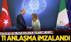 Türkiye ve İtalya hükümetleri arasında 11 anlaşma imzalandı