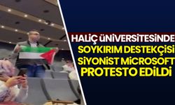 Siyonist Microsoft, Haliç Üniversitesinde protesto edildi