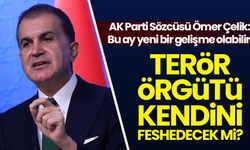 Ömer Çelik'ten 'terörsüz Türkiye' mesajı: Bu ay yeni bir gelişme olabilir