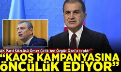 AK Parti Sözcüsü Ömer Çelik'ten Özgür Özel'e tepki: 'Kaos kampanyasına öncülük ediyor'