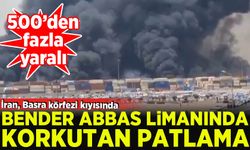 İran'ın Basra Körfezi kıyısında yer alan Bender Abbas Limanı'nda şiddetli patlama