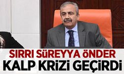 Sırrı Süreyya Önder kalp krizi geçirdi!
