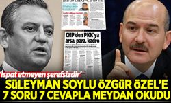 Süleyman Soylu, Özgür Özel'e 7 soru ve 7 cevap ile meydan okudu