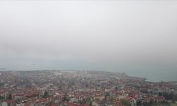 Trabzon'da hava ulaşımına sis engeli