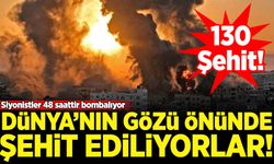 Savaş değil soykırım!: İsrail Gazze'de 130 Filistinliyi şehit etti