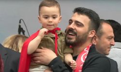 Meydan doldu taştı: lösemiyi yenen Ali Asaf’ın hayali gerçekleşti