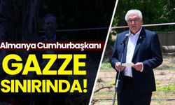 Almanya Cumhurbaşkanı Steinmeier Gazze sınırında