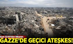 Gazze'deki geçici ateşkes başladı..