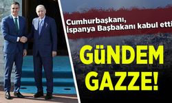 Cumhurbaşkanı Erdoğan, İspanya Başbakanı Sanchez'i kabul etti