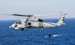 MSB: Askeri helikopter denize acil iniş yaptı!