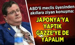 ABD Meclis üyesi Randy Fine'dan 'nükleer' çağrısı: Japonya'ya yaptık Gazze'ye de yapalım