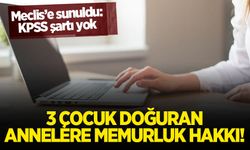 3 çocuk doğuran annelere memurluk hakkı geliyor!