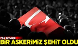 MSB duyurdu! Bir askerimiz şehit oldu