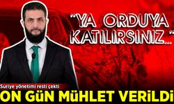 Suriye hükümeti ayrık silahlı gruplara son uyarısını yaptı!