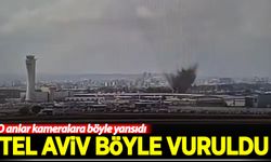Tel Aviv böyle vuruldu! O anlar kameralara böyle yansıdı