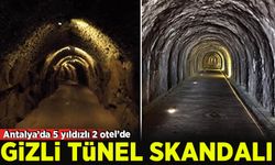 Antalya'da 5 yıldızlı otelde gizli tünel ortaya çıktı