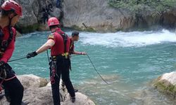 Yazılı kanyon'da suda kaybolan 19 yaşındaki gençten acı haber
