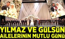 Yılmaz ve Gülsün Ailelerinin mutlu günü