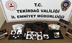 Tekirdağ'da uyuşturucu operasyonlarında yakalanan 9 şüpheli tutuklandı