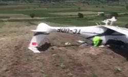 Bilecik'te eğitim uçağı kaza kırıma uğradı!