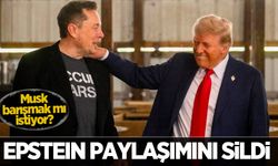 Elon Musk geri adım attı! Trump hakkındaki Epstein paylaşımını sildi