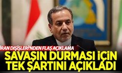 İran savaşın durması için tek şartını açıkladı