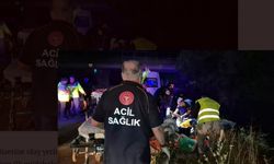 Anadolu Otoyolu'nda facianın eşiğinden dönüldü! Tır, minibüse arkadan çarptı: 7 yaralı