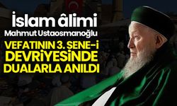 Mahmut Ustaosmanoğlu vefatının 3. sene-i devriyesinde dualarla anıldı