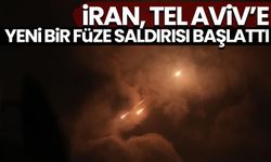 Tel Aviv'de aydınlık gecec! İran yeni bir füze saldırısı başlattı