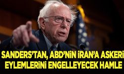 Sanders'tan ABD'nin İran'a askeri eylemlerini engeleyecek hamle