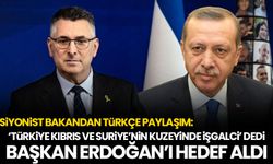 Siyonist Bakan Saar, Başkan Erdoğan'ı hedef aldı: Küstah paylaşımı Türkçe yaptı