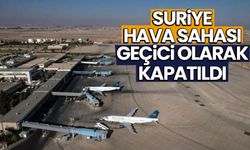 Suriye, hava sahasını kapattı