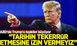 Trump'a tepkiler çığ gibi büyüyor: Tarihin tekerrür etmesine izin vermeyiz